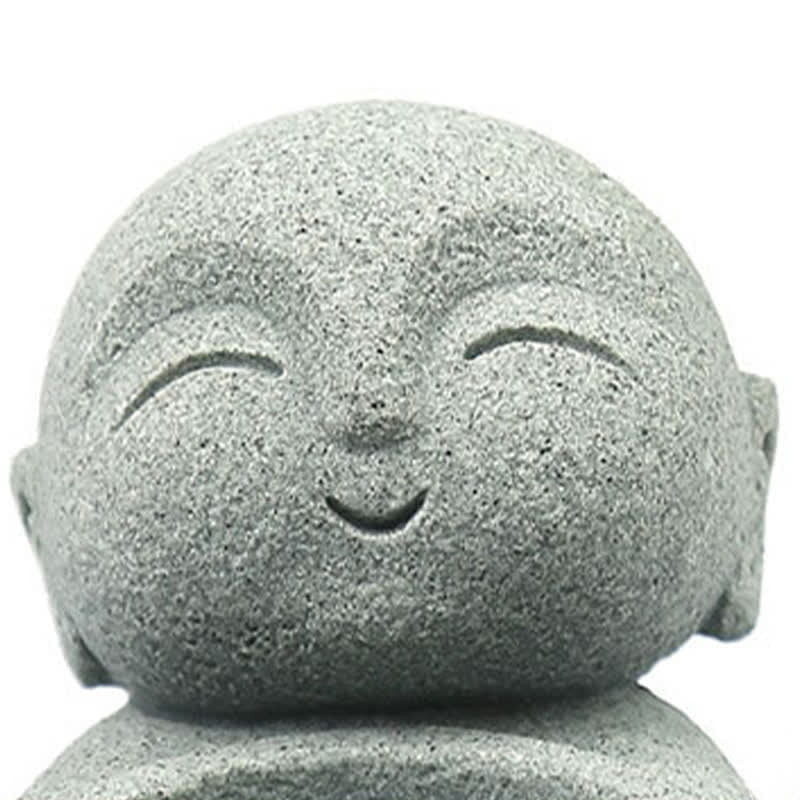 Nimara Ritual Resin Buddha Serenity Candle Holder Statue Decor Without Candle