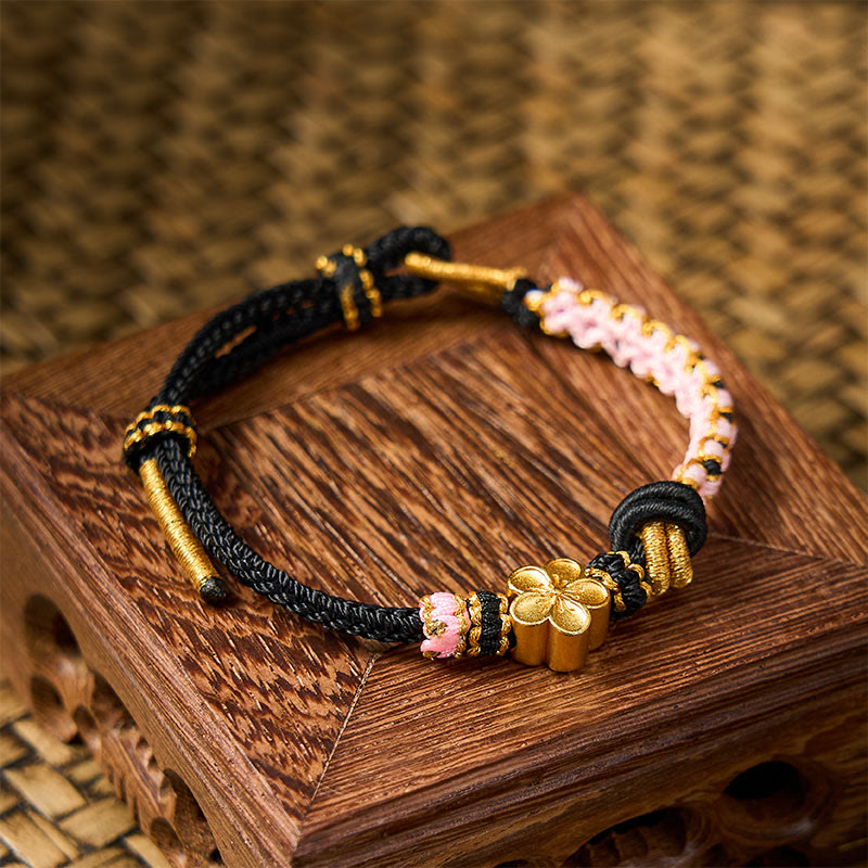 Nimara Ritual Braided Rope Knot Adjustable Bracelet