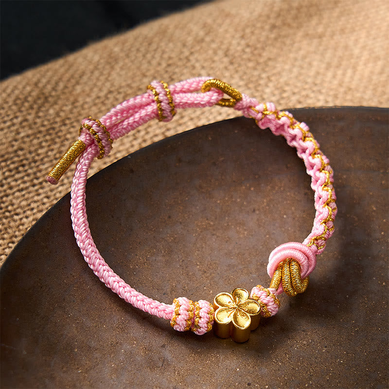 Nimara Ritual Braided Rope Knot Adjustable Bracelet