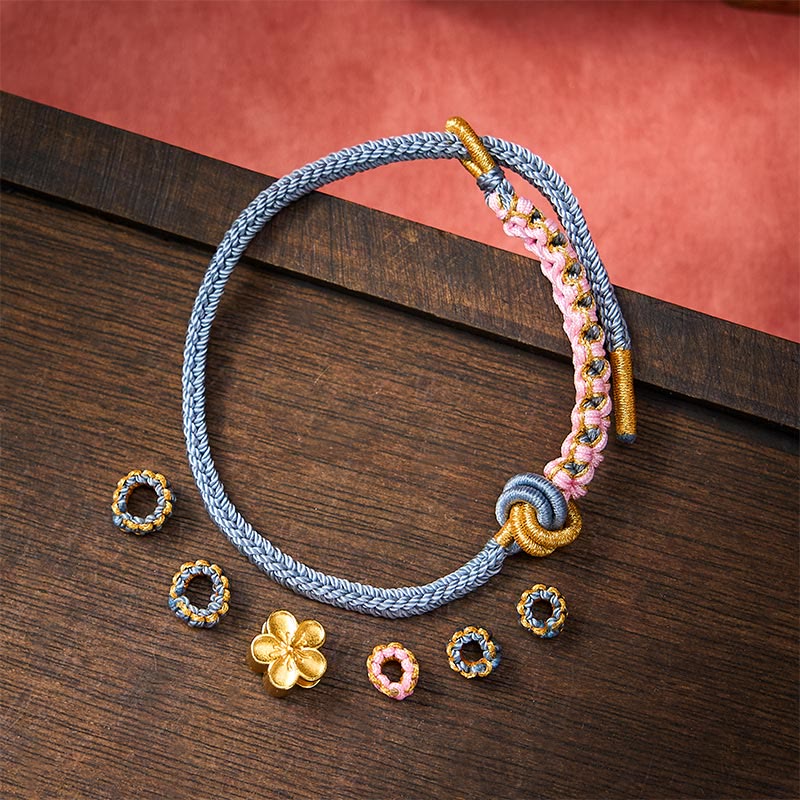 Nimara Ritual Braided Rope Knot Adjustable Bracelet