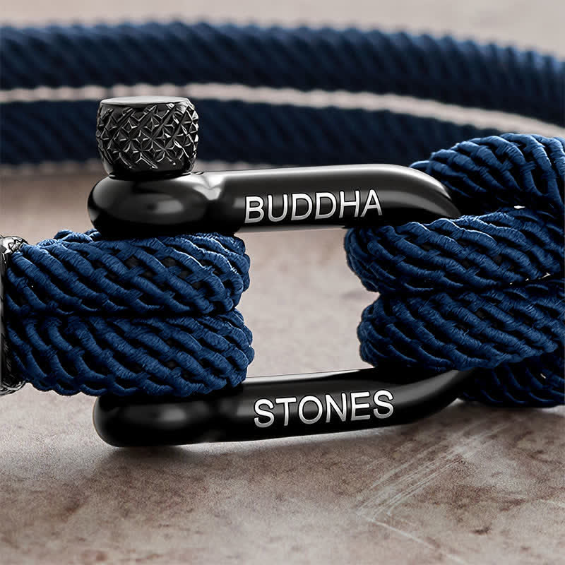 Nimara Ritual Titanium Steel Shackle Rope Strengthen Bracelet