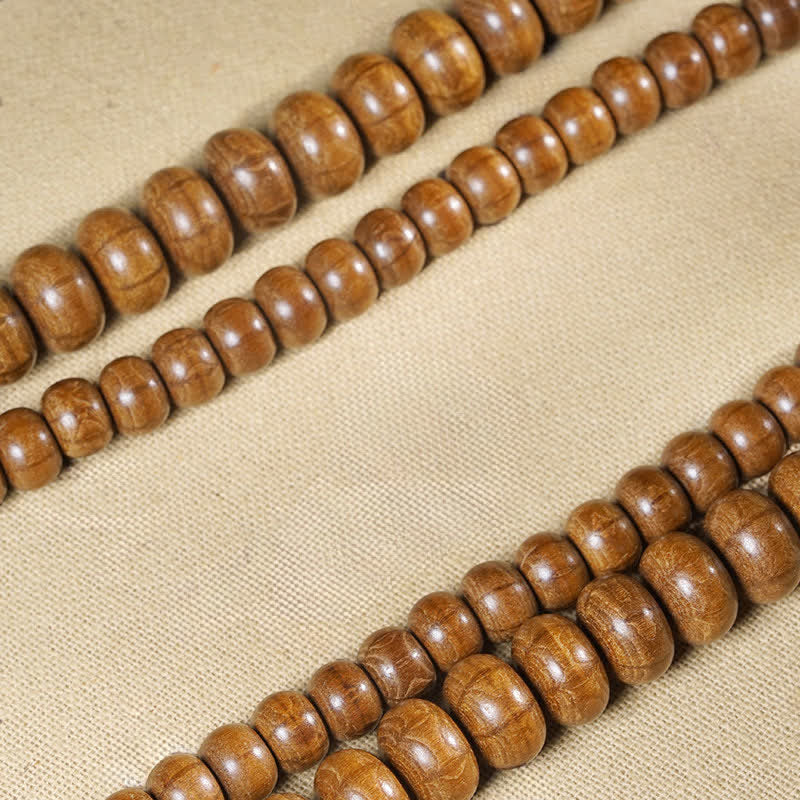 Nimara Ritual Natural Abelia Biflora Wood Protection 108 Bead Mala