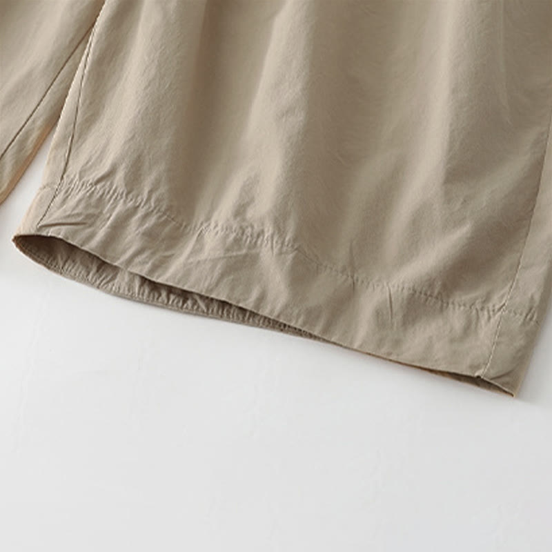 Nimara Ritual Summer Casual Minimalist Solid Cropped Pants Women's Harem Pants With Pockets