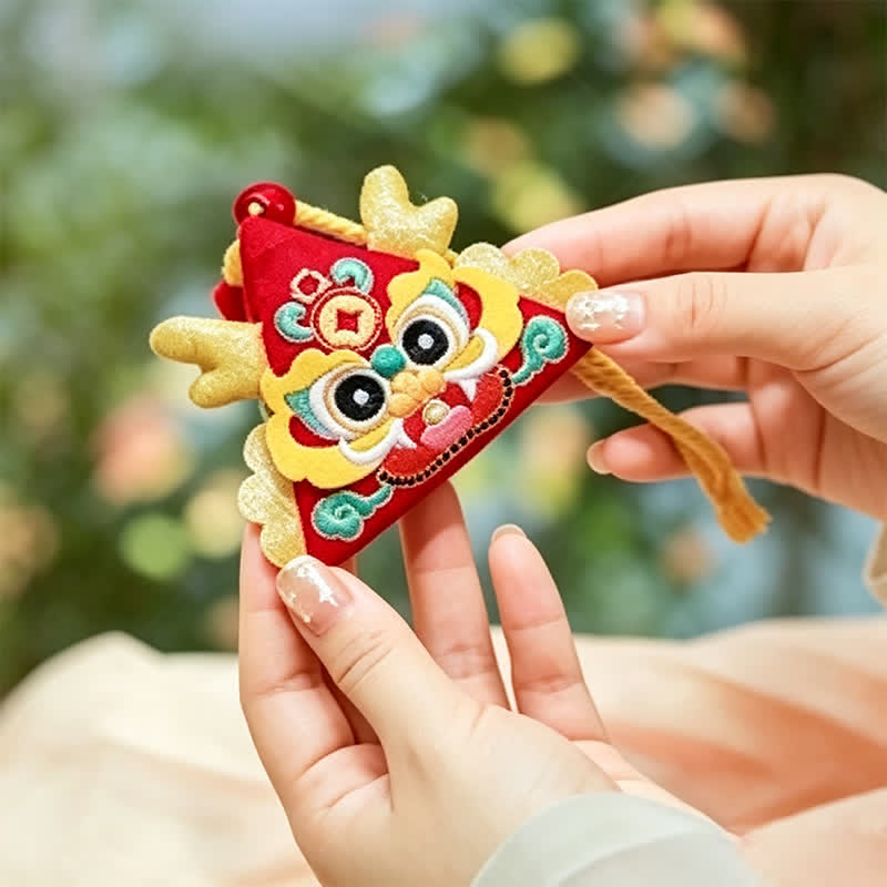 Nimara Ritual Charming Dragon Tiger Snake Triangle Cute Animal Decor