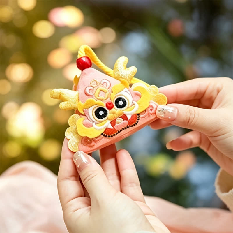 Nimara Ritual Charming Dragon Tiger Snake Triangle Cute Animal Decor