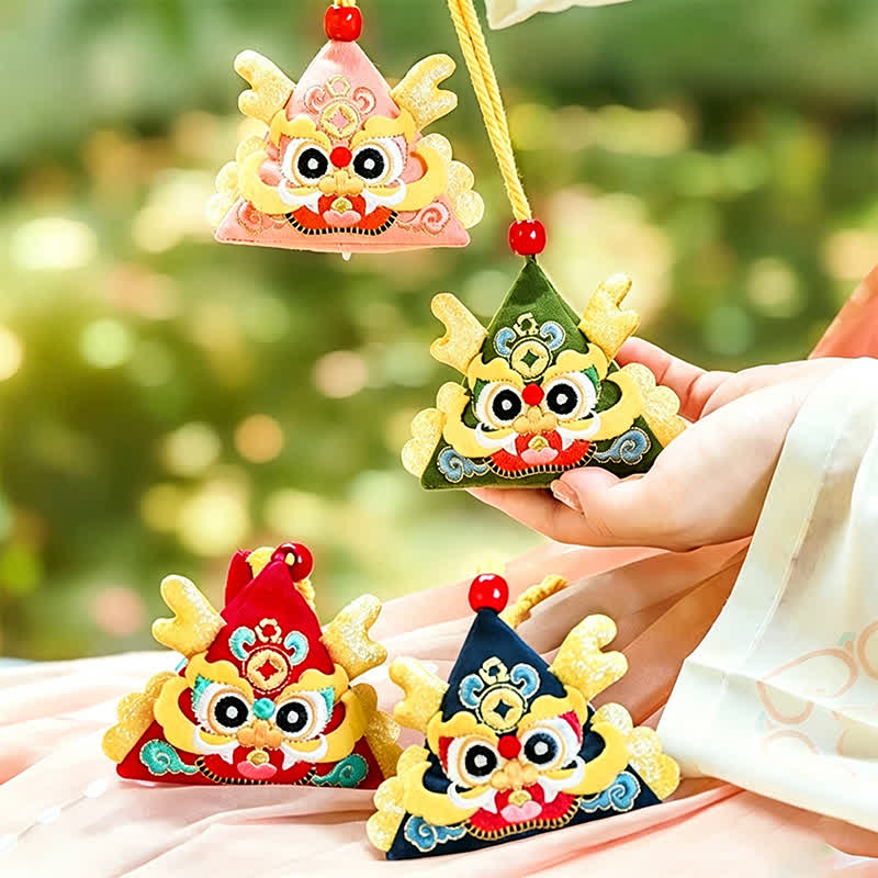 Nimara Ritual Charming Dragon Tiger Snake Triangle Cute Animal Decor