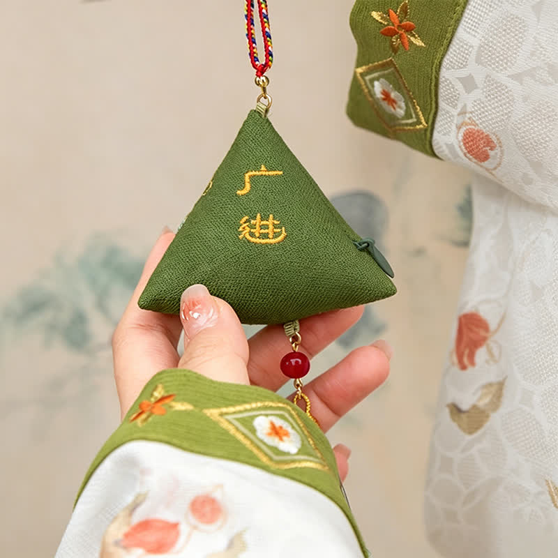 Nimara Ritual Embroidery Zongzi Triangle Scorpion Cute Animal Decor