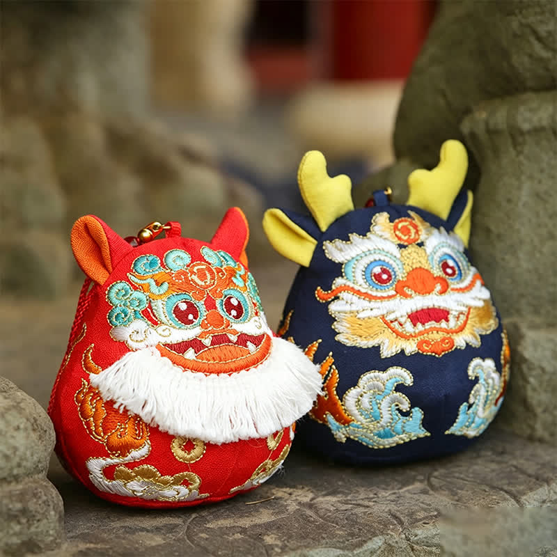 Nimara Ritual Lucky Pi Xiu Qilin Dragon Fox Wealth Cute Animal Decor