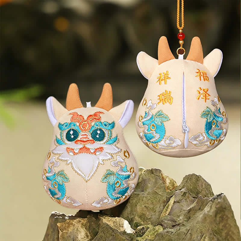 Nimara Ritual Lucky Pi Xiu Qilin Dragon Fox Wealth Cute Animal Decor