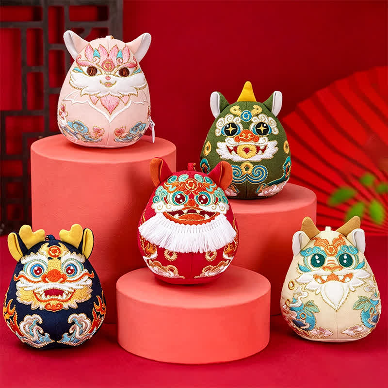 Nimara Ritual Lucky Pi Xiu Qilin Dragon Fox Wealth Cute Animal Decor