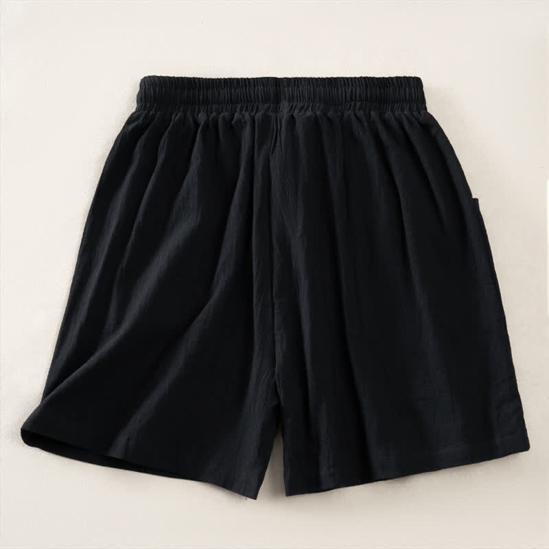 Nimara Ritual Summer Casual Minimalist Drawstring Solid Women's Shorts With Pocket