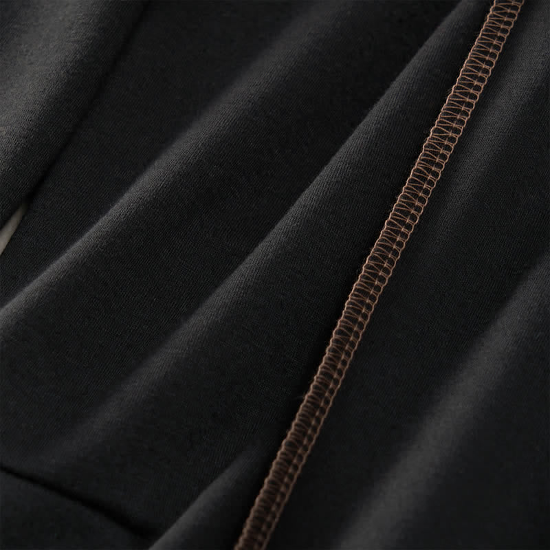 Nimara Ritual Summer Casual Minimalist Drawstring Patch Pocket Solid Ankle Pants Women's Straight Leg Pants With Pocket