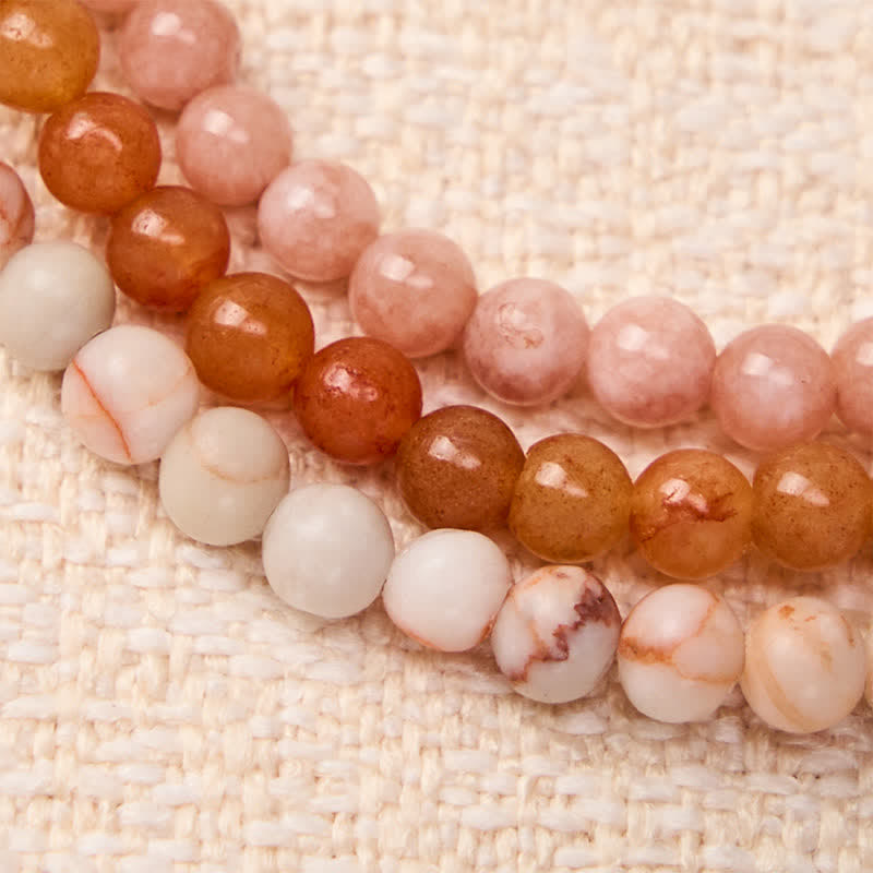 Nimara Ritual 3pcs "Build Quiet Confidence" Yellow Aventurine Optimism Bracelet Includes Gift Message Card