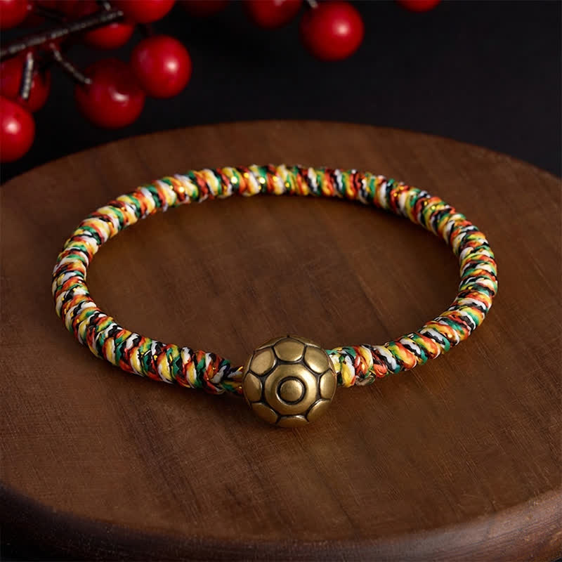 Nimara Ritual Hand-woven Colorful String Lotus Balance Braided Bracelet