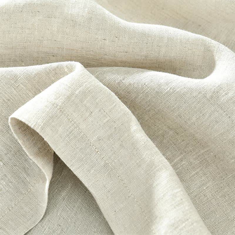 Nimara Ritual Summer Casual Minimalist Button-Up Solid Linen Men's Short Sleeve Shirts