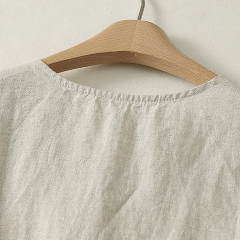 Nimara Ritual Summer Casual Minimalist Button-Up Geometric Women's Sleeveless Shirts Tank Top