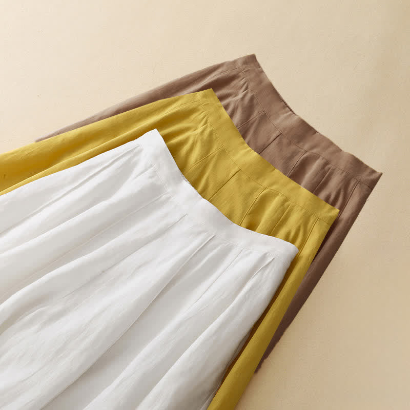Nimara Ritual Summer Casual Minimalist Solid Cropped Pants Women's Harem Pants With Pocket