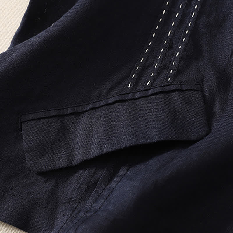 Nimara Ritual Summer Casual Minimalist Button-Up Solid Women's Sleeveless Shirts Tank Top
