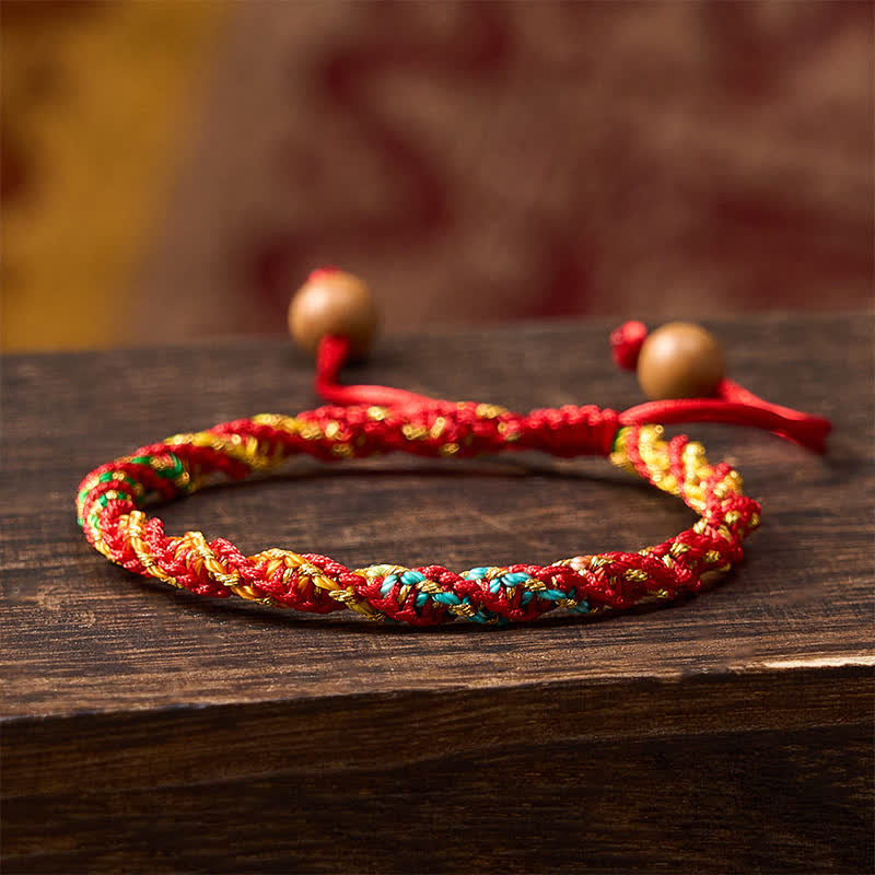Nimara Ritual Colorful String Grounding Vintage Ethnic Bracelet