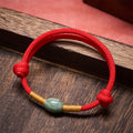 Nimara Ritual Jade Bead Red String Protection Bracelet