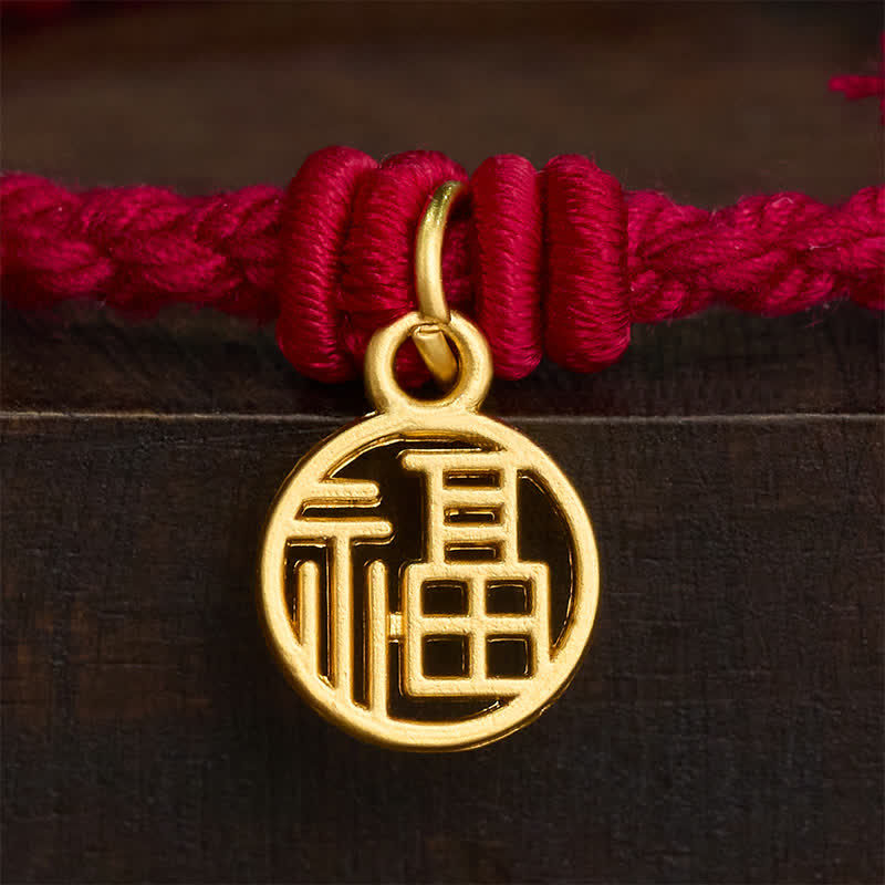 Nimara Ritual Copper Lotus Red String New beginning Bracelet
