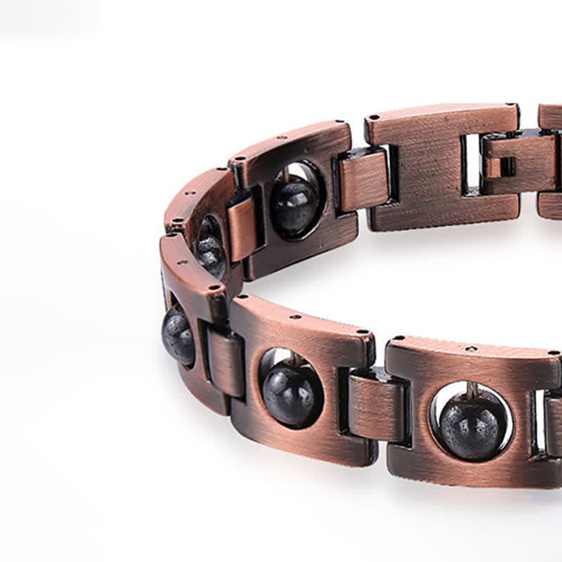 Nimara Ritual Copper Plated Magnetic Grounding Vintage Bracelet