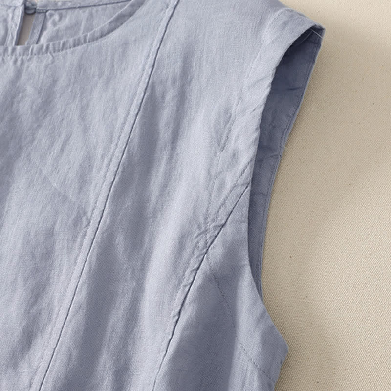 Nimara Ritual Summer Casual Elegant Solid Tank Top Women's Sleeveless T-Shirts