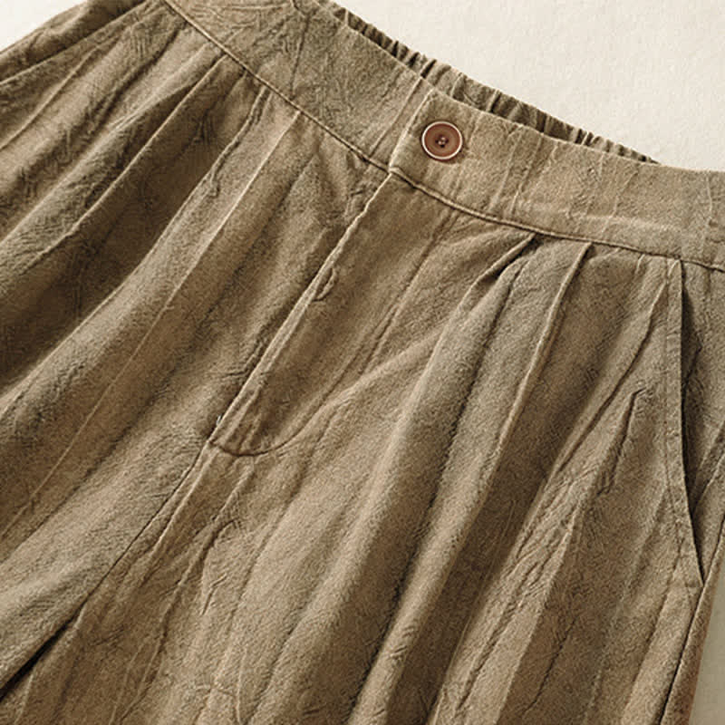 Nimara Ritual Summer Casual Minimalist Solid Women's Shorts With Pocket