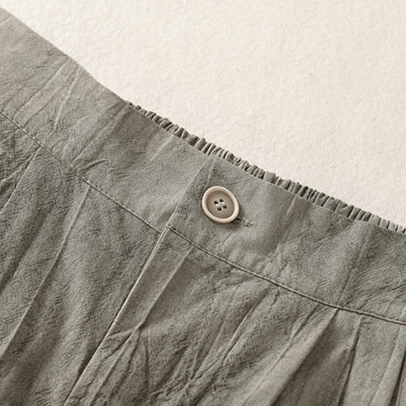 Nimara Ritual Summer Casual Minimalist Solid Women's Shorts With Pocket