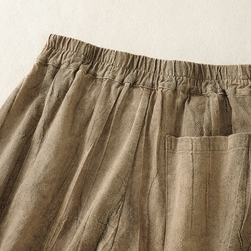 Nimara Ritual Summer Casual Minimalist Solid Women's Shorts With Pocket