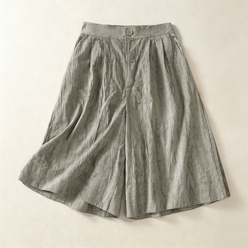 Nimara Ritual Summer Casual Minimalist Solid Women's Shorts With Pocket