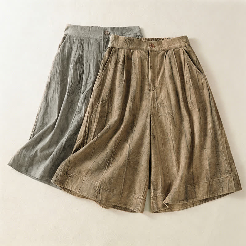 Nimara Ritual Summer Casual Minimalist Solid Women's Shorts With Pocket