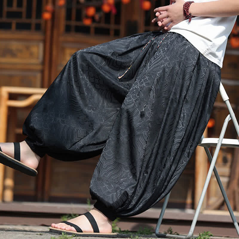 Nimara Ritual Summer Casual Boho Abstract Ankle Pants Men's Harem Pants