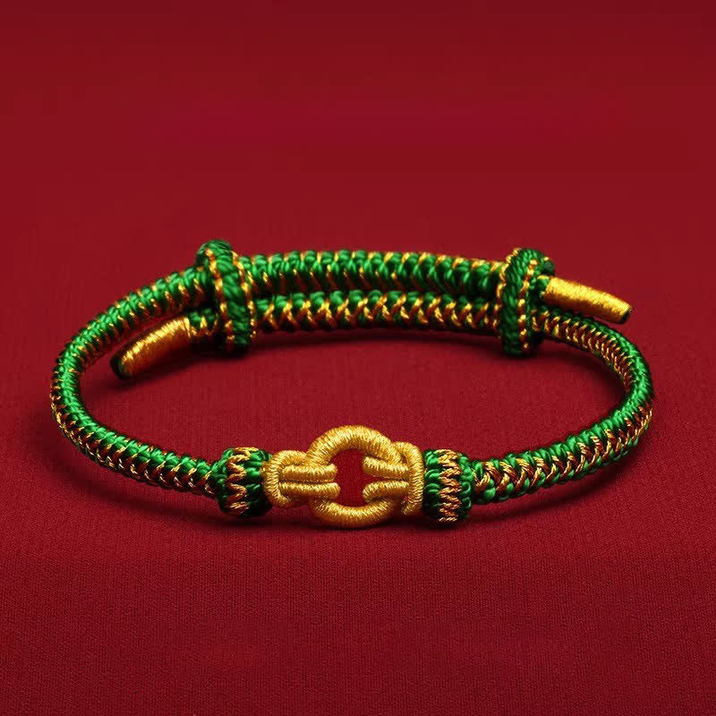 Nimara Ritual Red String Chinese Zodiac Luck Braided Knot Bracelet