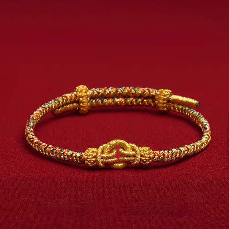 Nimara Ritual Red String Chinese Zodiac Luck Braided Knot Bracelet
