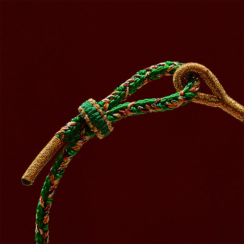 Nimara Ritual Hand-Woven Koi Fish Fu Character Success Rope Bracelet