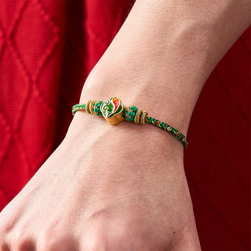Nimara Ritual Hand-Woven String Koi Fish Success Rope Bracelet