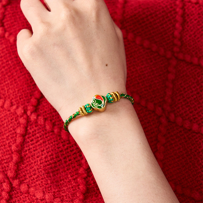 Nimara Ritual Hand-Woven String Koi Fish Success Rope Bracelet