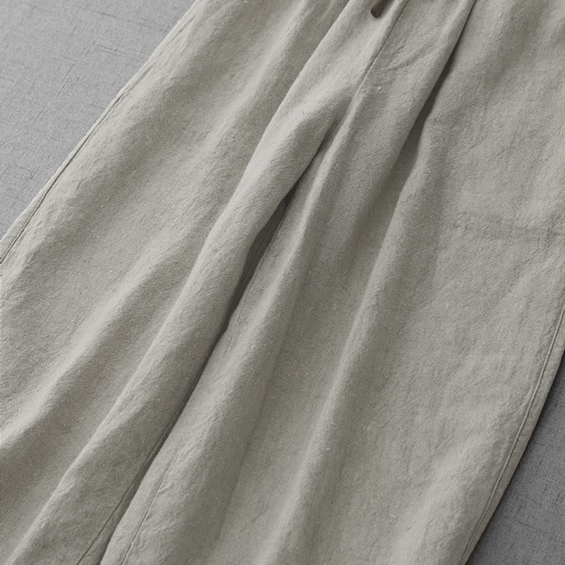 Nimara Ritual Casual Daily Drawstring Simple Design Women's Pants With Pockets
