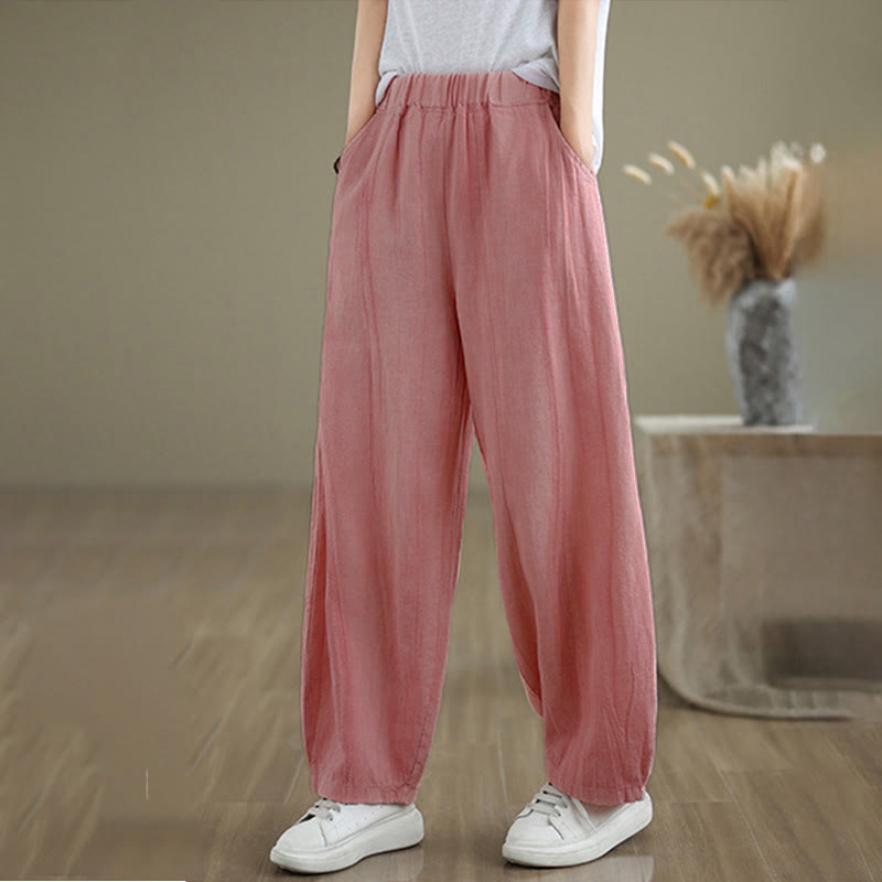 Nimara Ritual Casual Plain Women's Harem Pants With Pockets