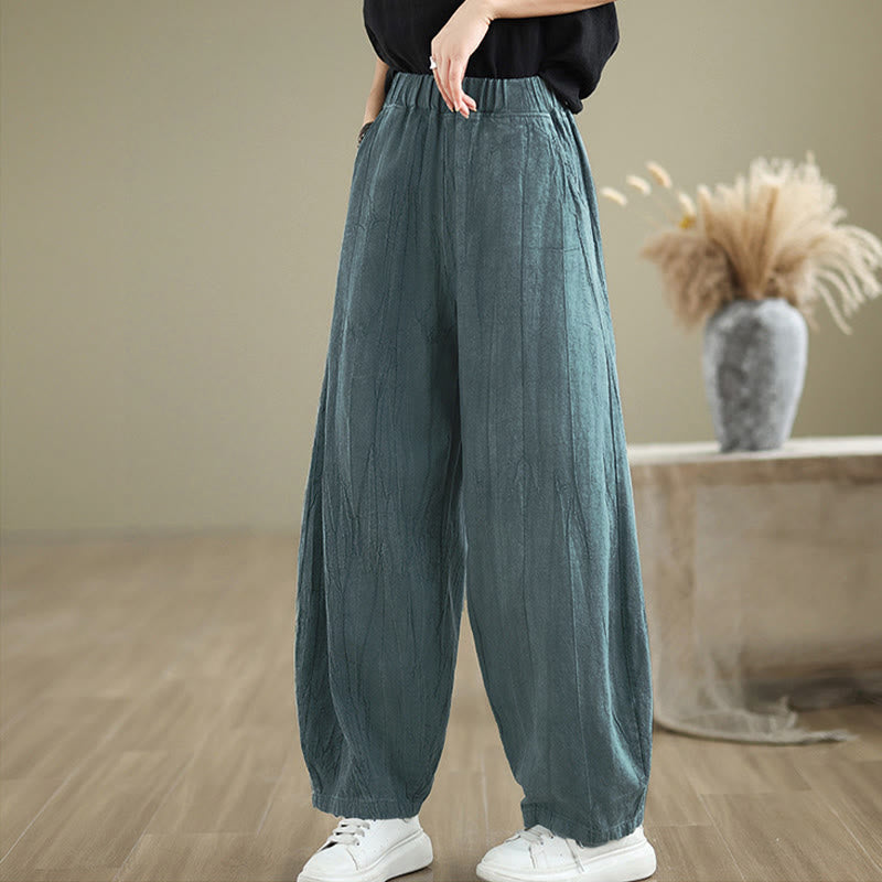 Nimara Ritual Casual Plain Women's Harem Pants With Pockets