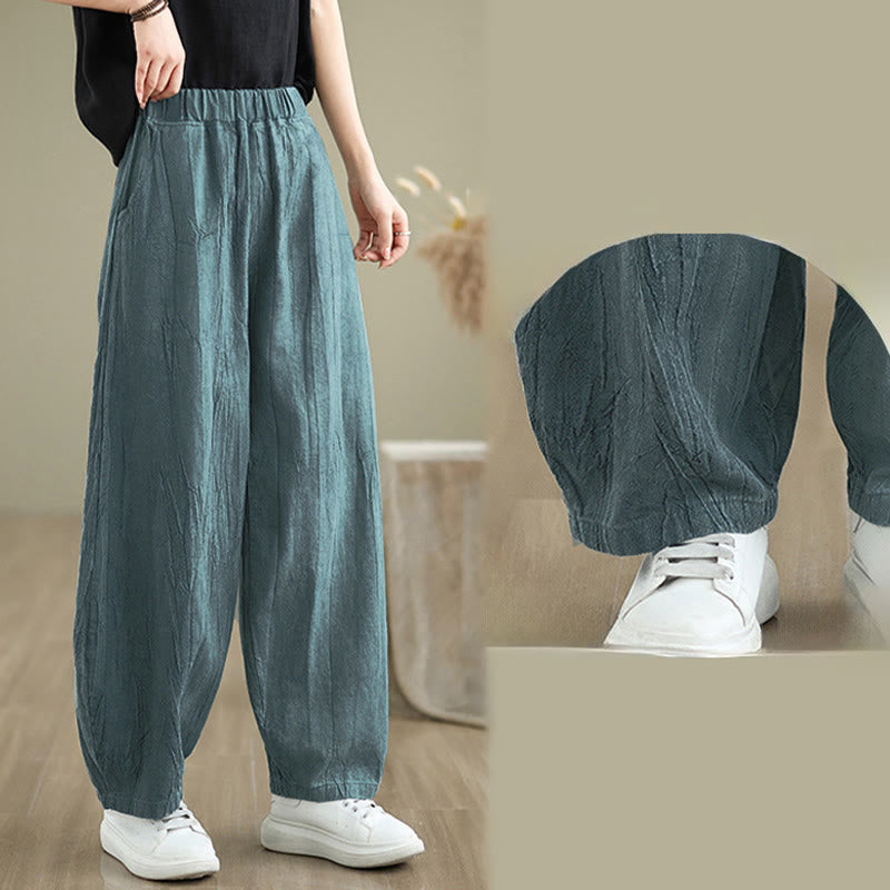 Nimara Ritual Casual Plain Women's Harem Pants With Pockets