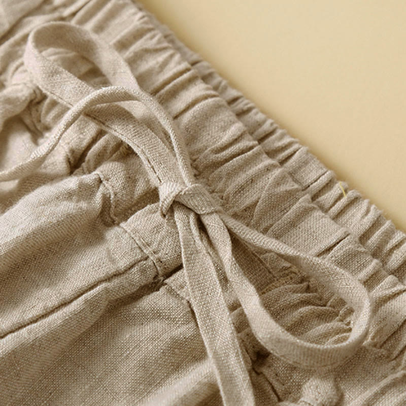 Nimara Ritual Commute Women's Plain Harem Capri Pants With Pockets