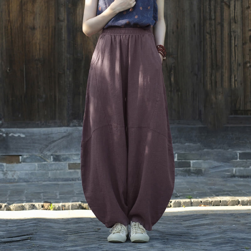 Nimara Ritual Pants Harem Trousers Loose Zen Yoga Tai Chi Women's Pants