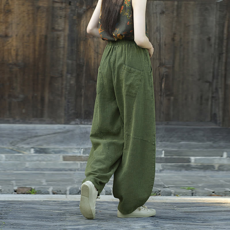 Nimara Ritual Pants Harem Trousers Loose Zen Yoga Tai Chi Women's Pants
