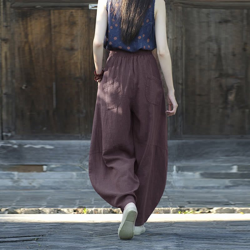 Nimara Ritual Pants Harem Trousers Loose Zen Yoga Tai Chi Women's Pants