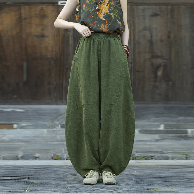 Nimara Ritual Pants Harem Trousers Loose Zen Yoga Tai Chi Women's Pants