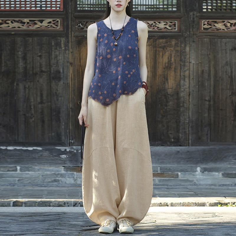Nimara Ritual Pants Harem Trousers Loose Zen Yoga Tai Chi Women's Pants