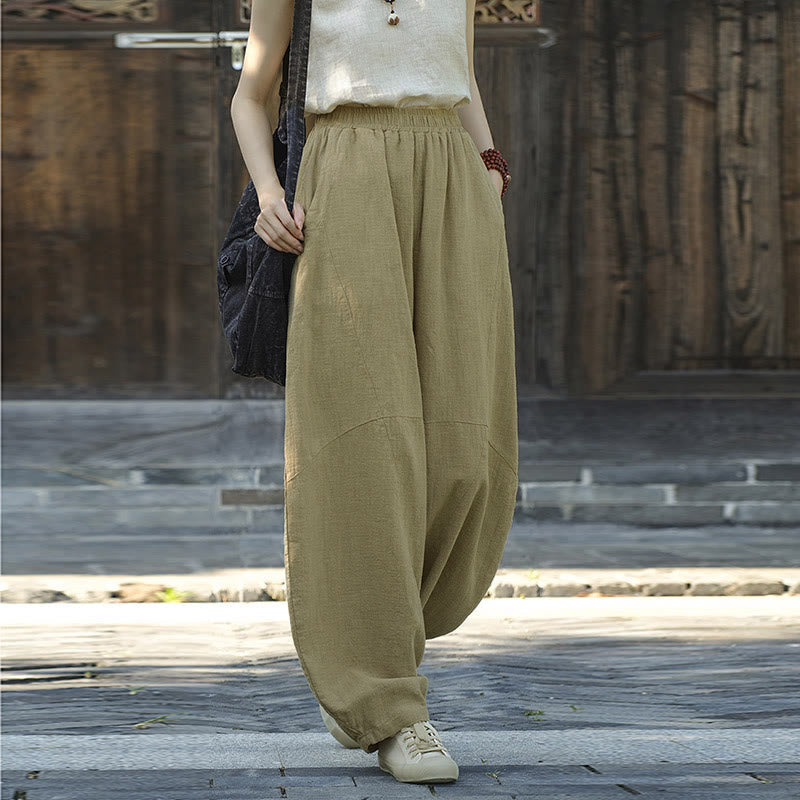 Nimara Ritual Pants Harem Trousers Loose Zen Yoga Tai Chi Women's Pants