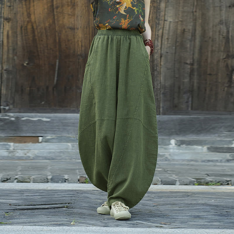 Nimara Ritual Pants Harem Trousers Loose Zen Yoga Tai Chi Women's Pants